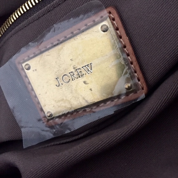 J Crew Biennial Dark Bone Satchel - Picture 9 of 13